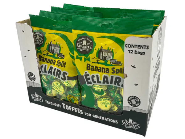 Bilde av Walker's banana toffee 12x 150g HEL ESKE