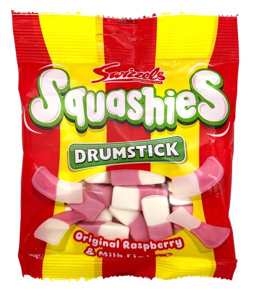 Bilde av Swizzels Drumsticks Squashies Original Raspberry 140g