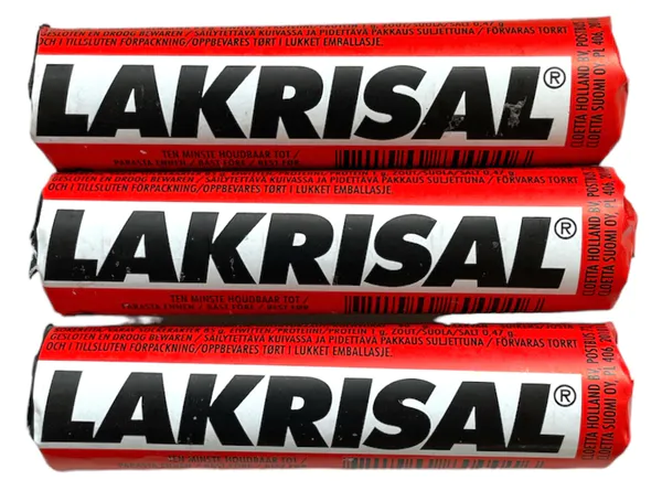 Bilde av Lakrisal 3stk x 25g